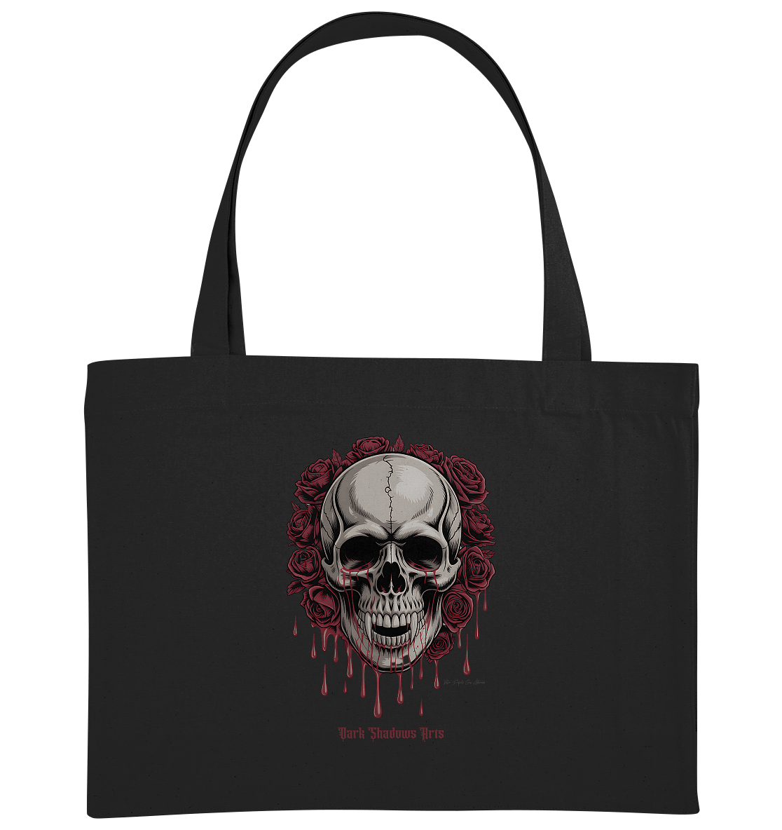 Blood Roses - Organic Shopping - Bag - Organic Shopping - Bag | Taschen | Dark Shadows Arts