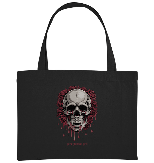 Blood Roses - Organic Shopping - Bag - Organic Shopping - Bag | Taschen | Dark Shadows Arts
