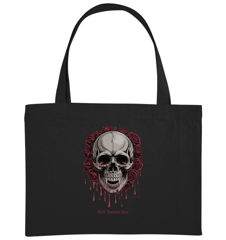 Blood Roses - Organic Shopping - Bag - Organic Shopping - Bag | Taschen | Dark Shadows Arts
