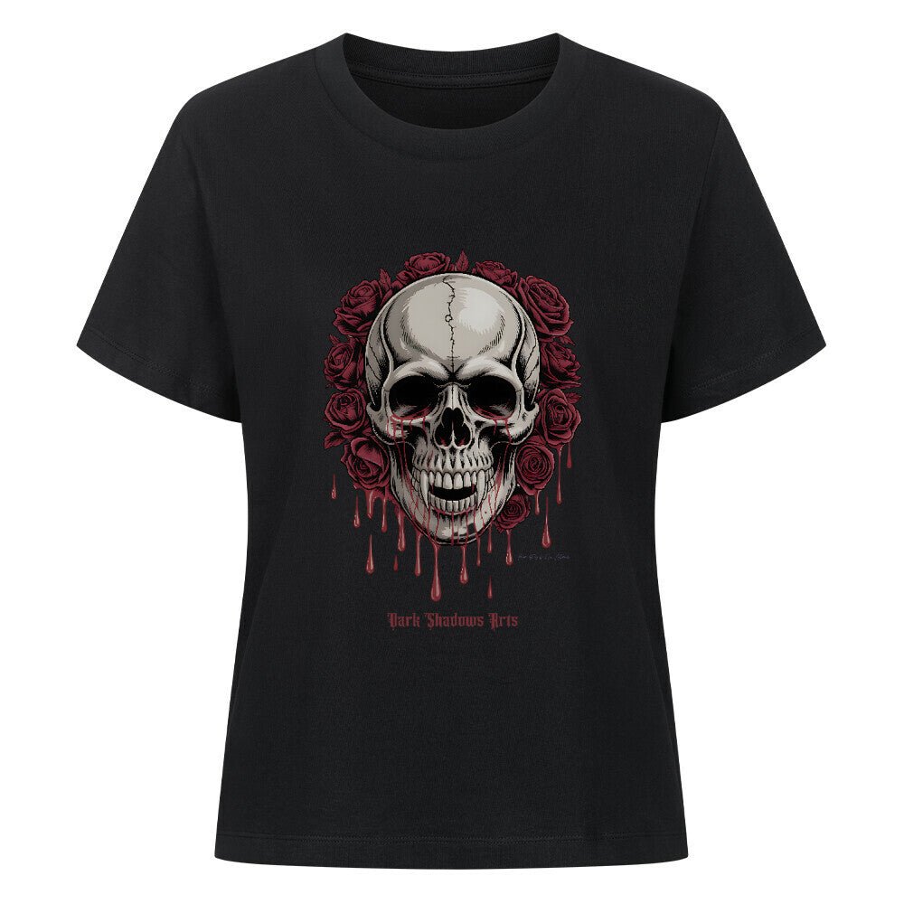 Blood Roses - Premium Organic Shirt Women | T-Shirt | Dark Shadows Arts