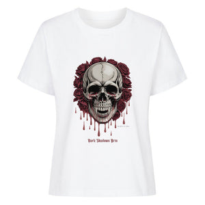 Blood Roses - Premium Organic Shirt Women | T-Shirt | Dark Shadows Arts