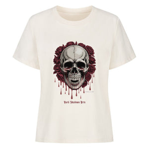 Blood Roses - Premium Organic Shirt Women | T-Shirt | Dark Shadows Arts