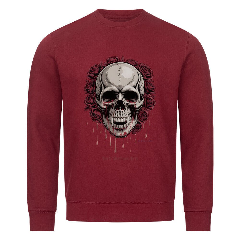 Blood Roses - Premium Organic Sweatshirt | Sweatshirt | Dark Shadows Arts