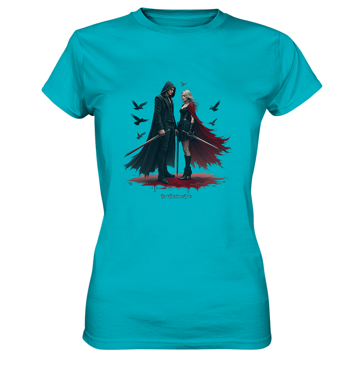 Bloodbound Duel Dark Elegance - Ladies Premium Shirt | Lady - Shirts | Dark Shadows Arts