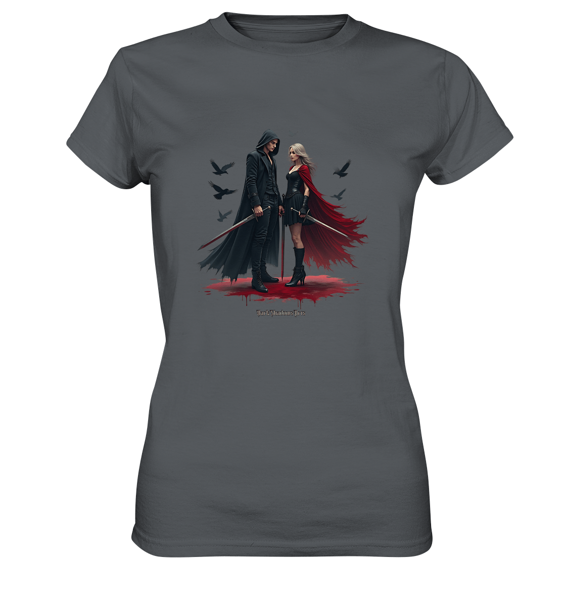 Bloodbound Duel Dark Elegance - Ladies Premium Shirt | Lady - Shirts | Dark Shadows Arts