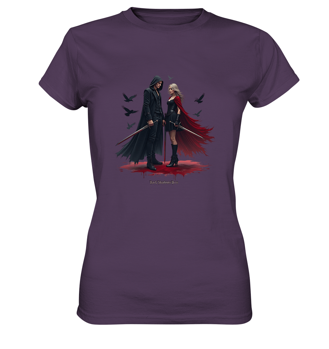 Bloodbound Duel Dark Elegance - Ladies Premium Shirt | Lady - Shirts | Dark Shadows Arts