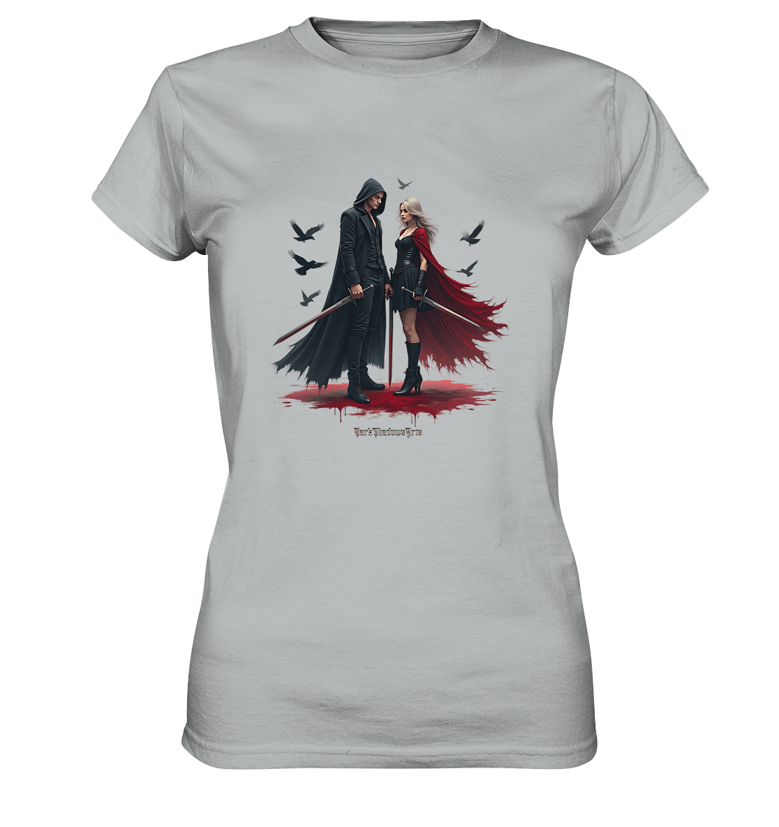 Bloodbound Duel Dark Elegance - Ladies Premium Shirt | Lady - Shirts | Dark Shadows Arts