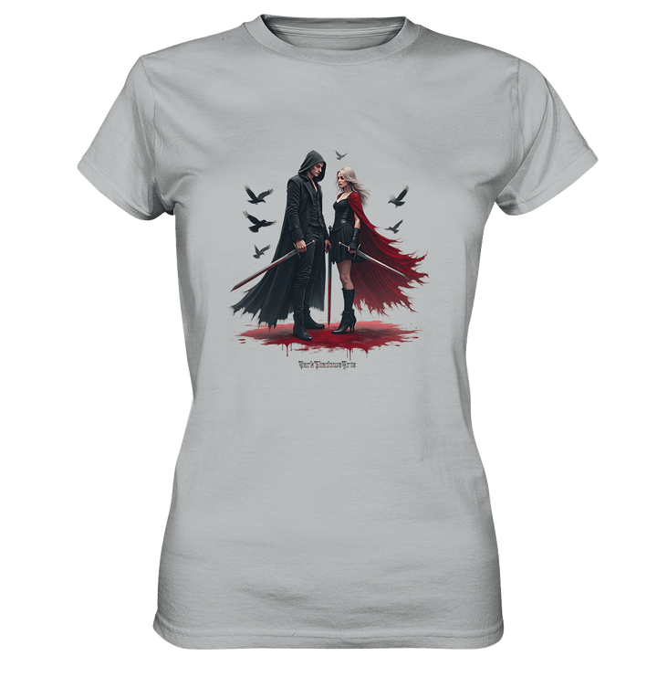 Bloodbound Duel Dark Elegance - Ladies Premium Shirt | Lady - Shirts | Dark Shadows Arts