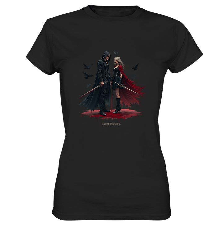 Bloodbound Duel Dark Elegance - Ladies Premium Shirt | Lady - Shirts | Dark Shadows Arts