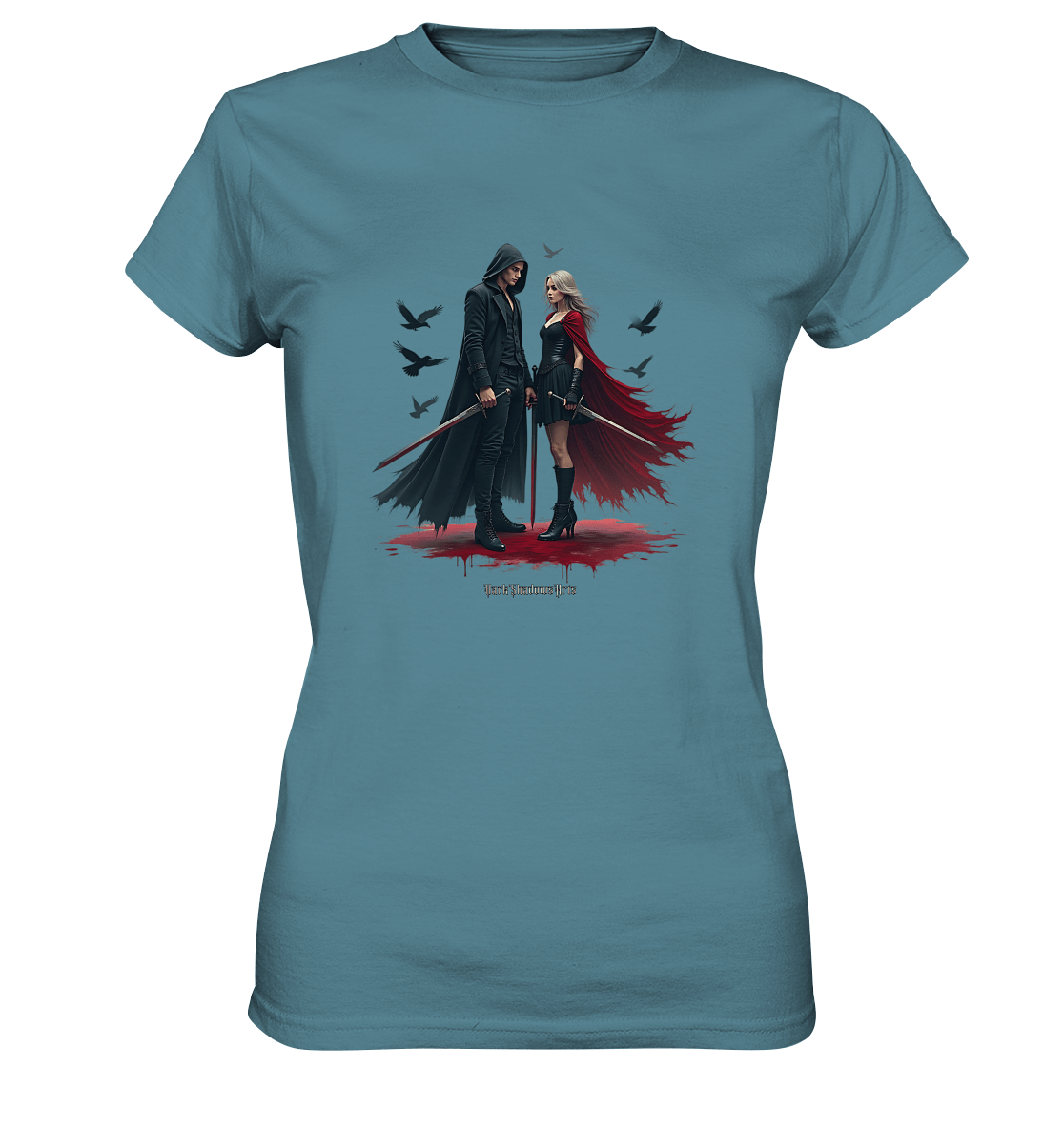 Bloodbound Duel Dark Elegance - Ladies Premium Shirt | Lady - Shirts | Dark Shadows Arts