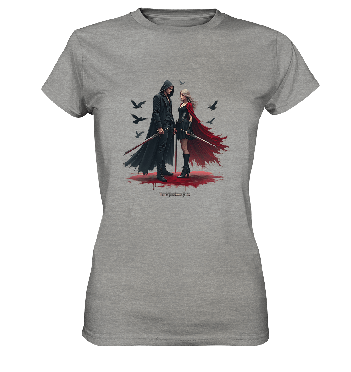 Bloodbound Duel Dark Elegance - Ladies Premium Shirt | Lady - Shirts | Dark Shadows Arts