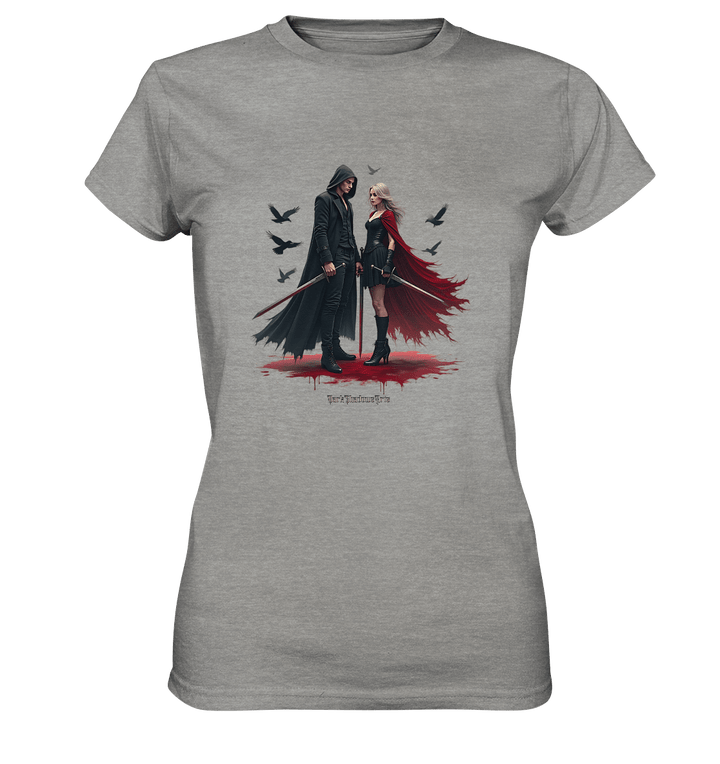 Bloodbound Duel Dark Elegance - Ladies Premium Shirt | Lady - Shirts | Dark Shadows Arts