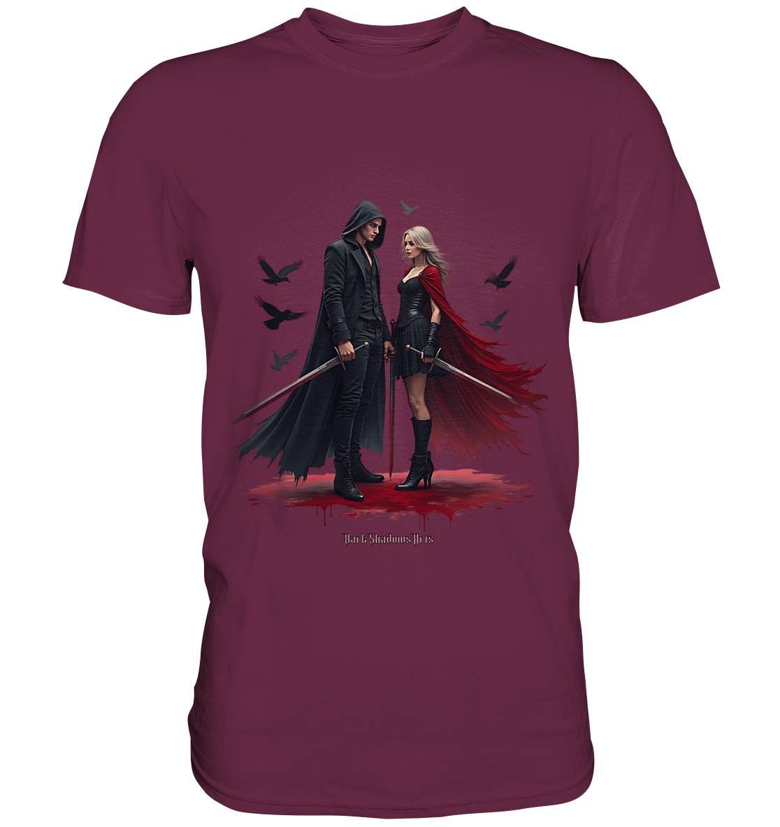Bloodbound Duel Dark Elegance - Premium Shirt | Unisex - Shirts | Dark Shadows Arts