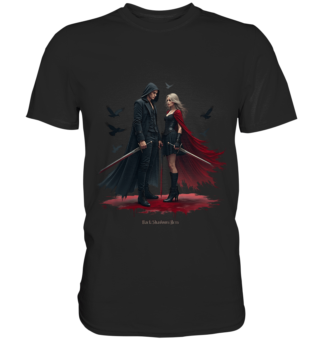 Bloodbound Duel Dark Elegance - Premium Shirt | Unisex - Shirts | Dark Shadows Arts