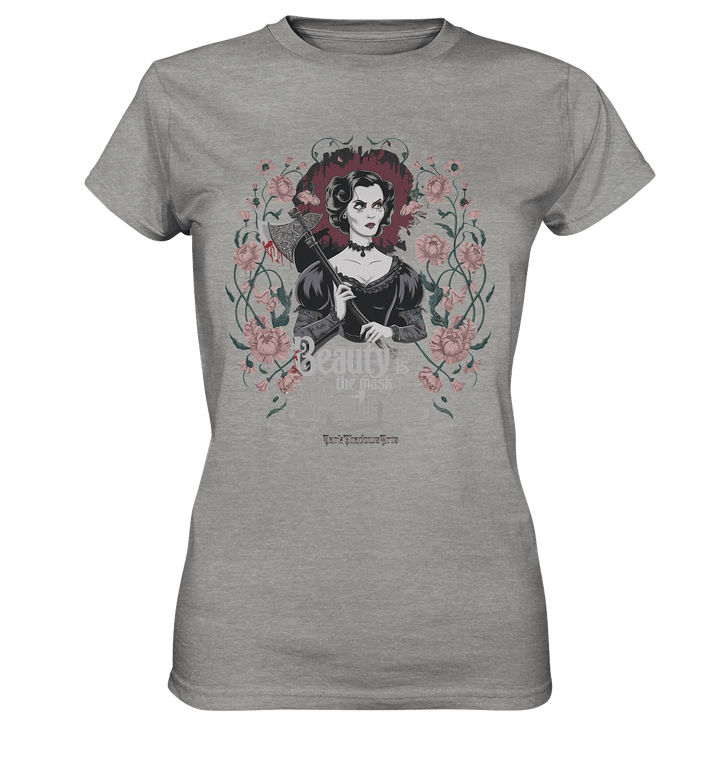 Blutige Schönheit - Dark Lady mit Axt - Ladies Premium Shirt | Lady - Shirts | Dark Shadows Arts