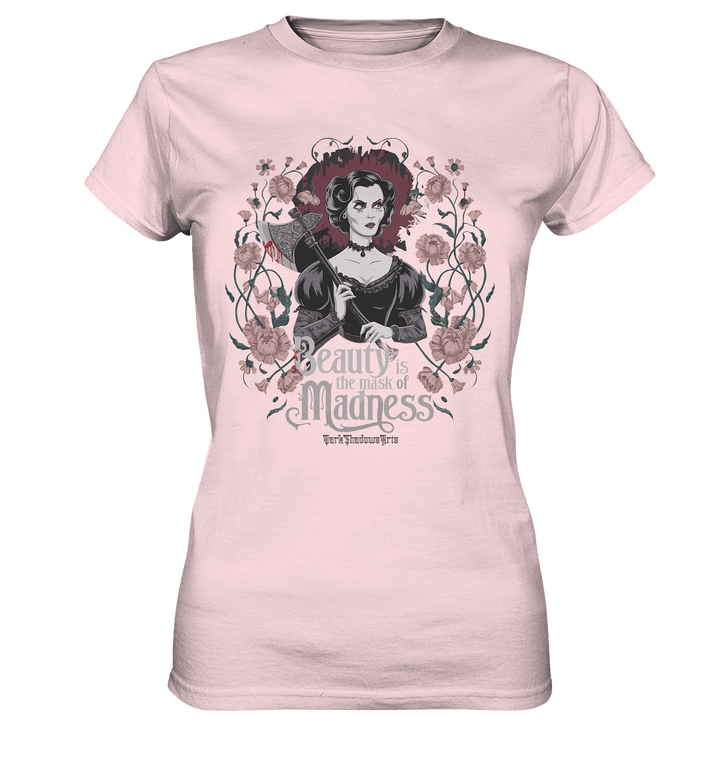 Blutige Schönheit - Dark Lady mit Axt - Ladies Premium Shirt | Lady - Shirts | Dark Shadows Arts