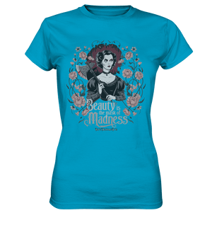 Blutige Schönheit - Dark Lady mit Axt - Ladies Premium Shirt | Lady - Shirts | Dark Shadows Arts