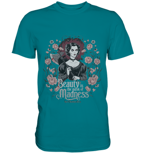 Blutige Schönheit - Dark Lady mit Axt - Premium Shirt | Unisex - Shirts | Dark Shadows Arts