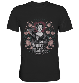 Blutige Schönheit - Dark Lady mit Axt - Premium Shirt | Unisex - Shirts | Dark Shadows Arts