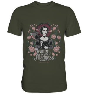 Blutige Schönheit - Dark Lady mit Axt - Premium Shirt | Unisex - Shirts | Dark Shadows Arts