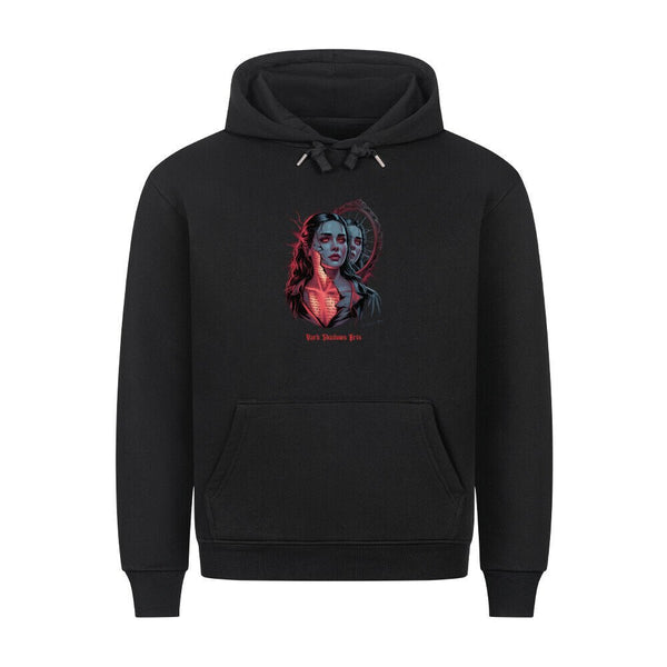 Broken Reflections – Zerrissene Seele im Spiegel - HigherBlanks Premium Hoodie | Hoodie | Dark Shadows Arts