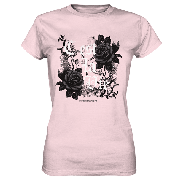 C'est La Vie Dark Gothic Elegance - Ladies Premium Shirt | Lady - Shirts | Dark Shadows Arts