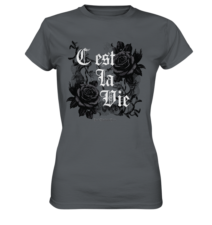 C'est La Vie Dark Gothic Elegance - Ladies Premium Shirt | Lady - Shirts | Dark Shadows Arts