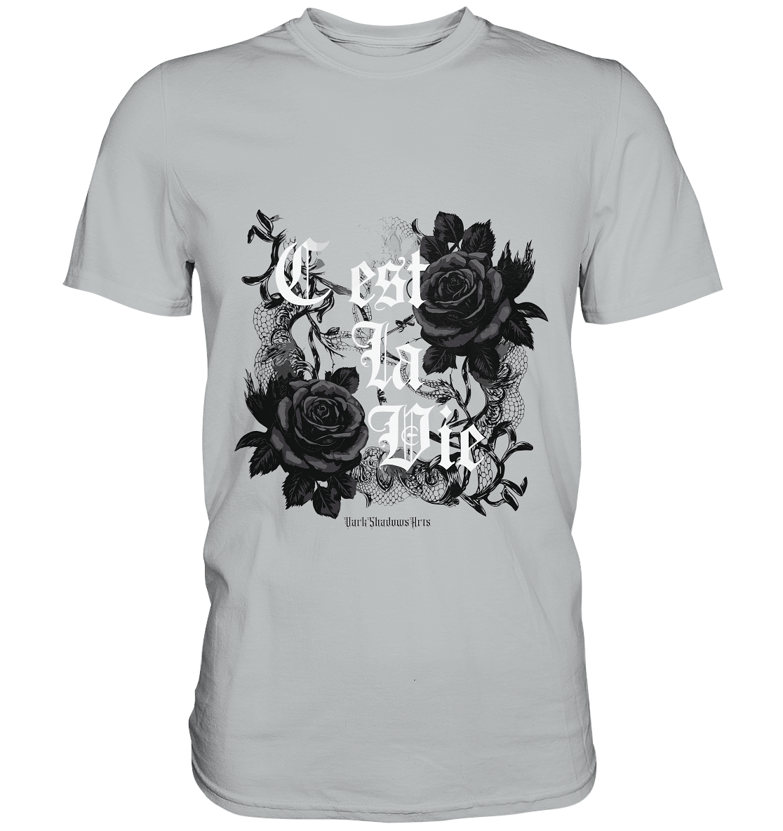 C'est La Vie Dark Gothic Elegance - Premium Shirt | Unisex - Shirts | Dark Shadows Arts