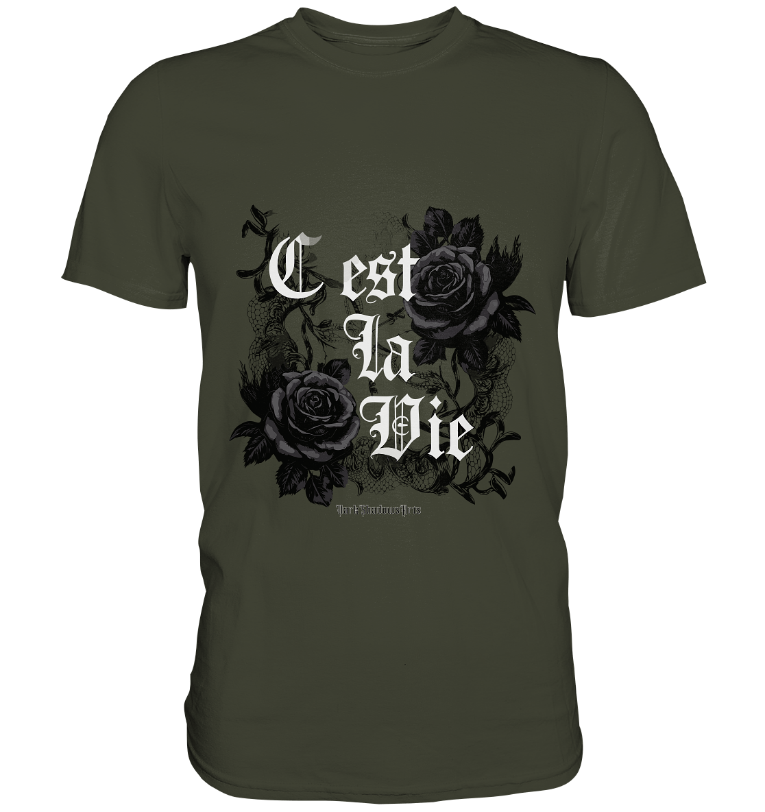 C'est La Vie Dark Gothic Elegance - Premium Shirt | Unisex - Shirts | Dark Shadows Arts