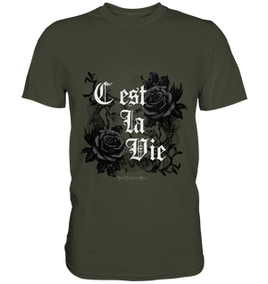C'est La Vie Dark Gothic Elegance - Premium Shirt | Unisex - Shirts | Dark Shadows Arts