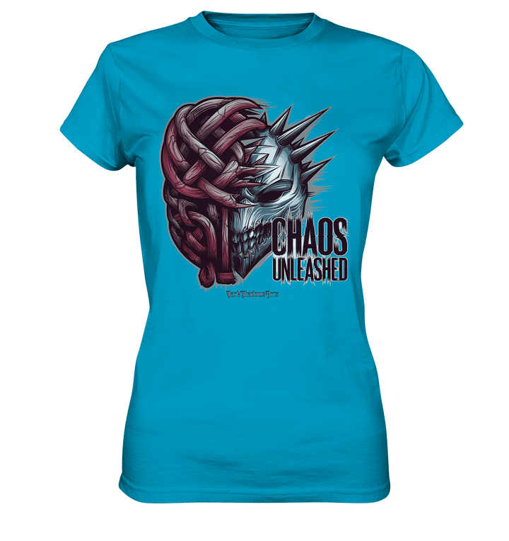 CHAOS UNLEASHED - Düstere Kraft & Grafische Intensität - Ladies Premium Shirt | Lady - Shirts | Dark Shadows Arts