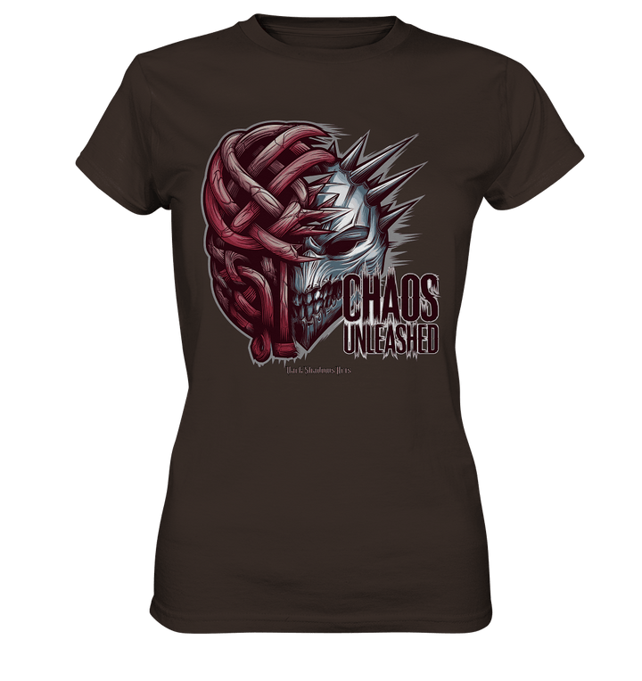 CHAOS UNLEASHED - Düstere Kraft & Grafische Intensität - Ladies Premium Shirt | Lady - Shirts | Dark Shadows Arts