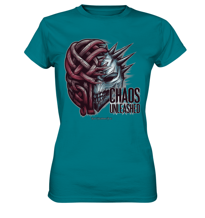 CHAOS UNLEASHED - Düstere Kraft & Grafische Intensität - Ladies Premium Shirt | Lady - Shirts | Dark Shadows Arts