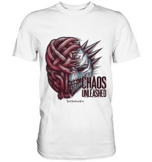 CHAOS UNLEASHED - Düstere Kraft & Grafische Intensität - Premium Shirt | Unisex - Shirts | Dark Shadows Arts