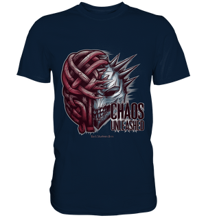 CHAOS UNLEASHED - Düstere Kraft & Grafische Intensität - Premium Shirt | Unisex - Shirts | Dark Shadows Arts