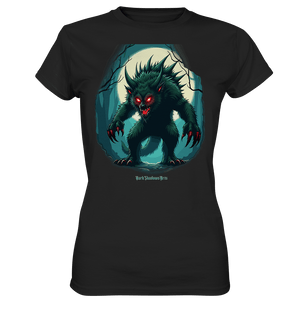 Chupacabra Night - Ladies Premium Shirt | Lady - Shirts | Dark Shadows Arts