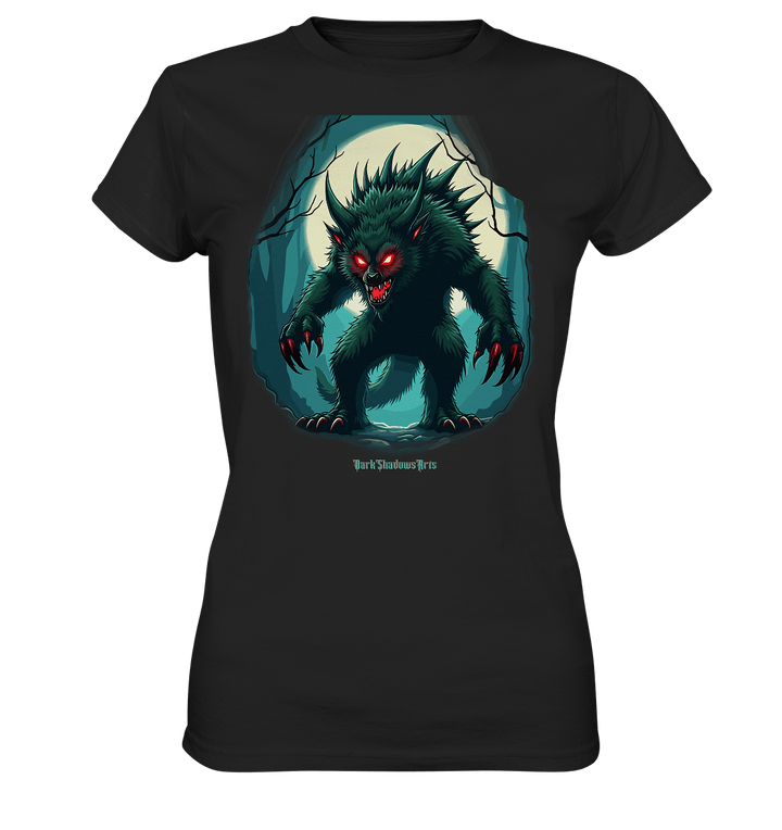 Chupacabra Night - Ladies Premium Shirt | Lady - Shirts | Dark Shadows Arts