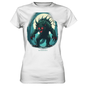 Chupacabra Night - Ladies Premium Shirt | Lady - Shirts | Dark Shadows Arts