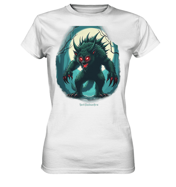 Chupacabra Night - Ladies Premium Shirt | Lady - Shirts | Dark Shadows Arts