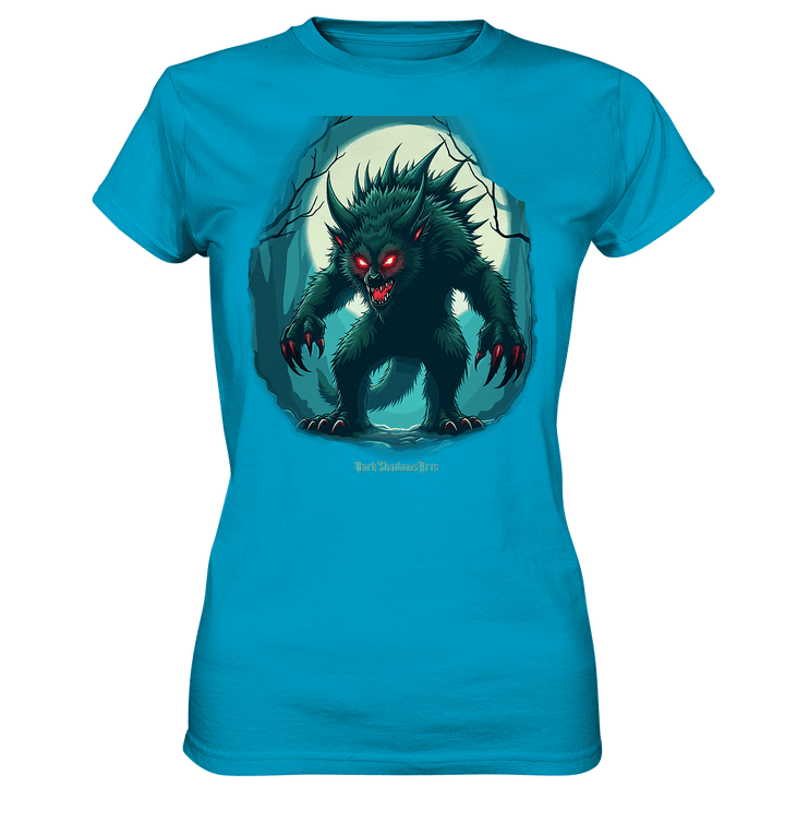 Chupacabra Night - Ladies Premium Shirt | Lady - Shirts | Dark Shadows Arts