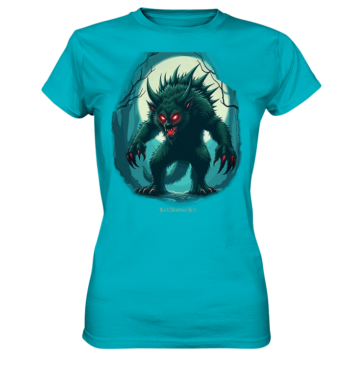 Chupacabra Night - Ladies Premium Shirt | Lady - Shirts | Dark Shadows Arts