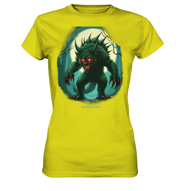 Chupacabra Night - Ladies Premium Shirt | Lady - Shirts | Dark Shadows Arts