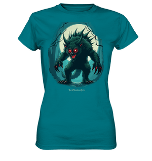 Chupacabra Night - Ladies Premium Shirt | Lady - Shirts | Dark Shadows Arts