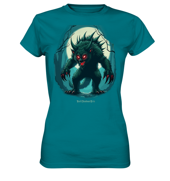 Chupacabra Night - Ladies Premium Shirt | Lady - Shirts | Dark Shadows Arts