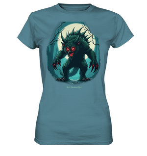 Chupacabra Night - Ladies Premium Shirt | Lady - Shirts | Dark Shadows Arts