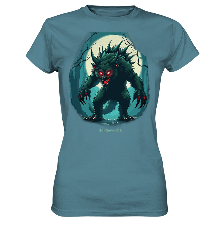Chupacabra Night - Ladies Premium Shirt | Lady - Shirts | Dark Shadows Arts