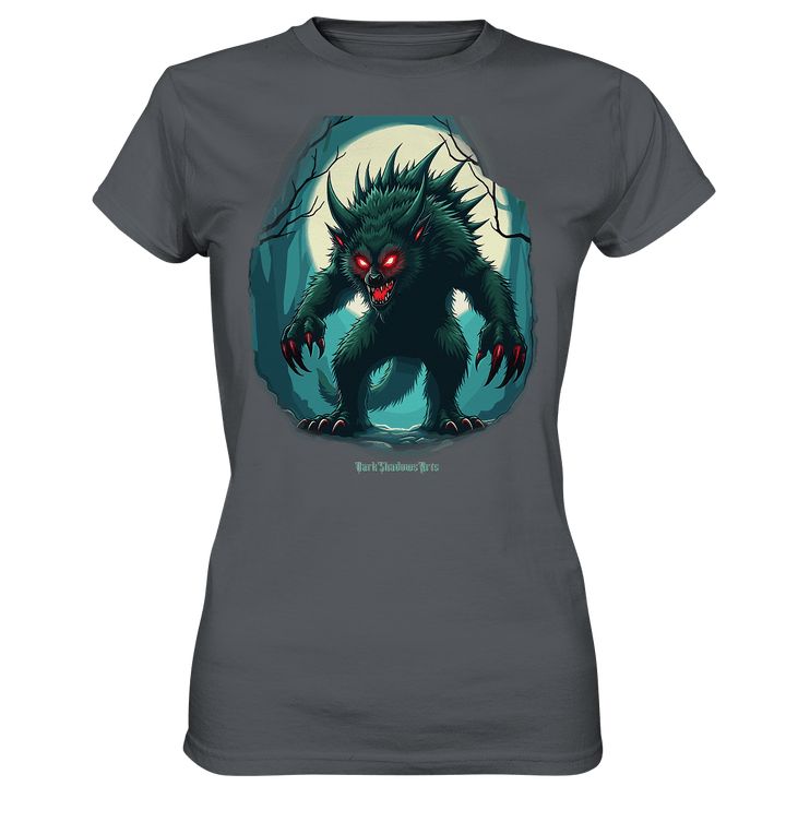 Chupacabra Night - Ladies Premium Shirt | Lady - Shirts | Dark Shadows Arts