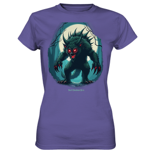 Chupacabra Night - Ladies Premium Shirt | Lady - Shirts | Dark Shadows Arts