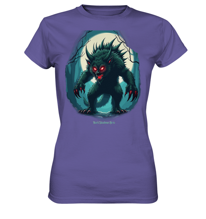 Chupacabra Night - Ladies Premium Shirt | Lady - Shirts | Dark Shadows Arts