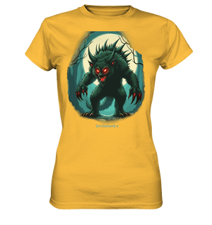Chupacabra Night - Ladies Premium Shirt | Lady - Shirts | Dark Shadows Arts